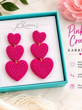 Pink Crush Earrings